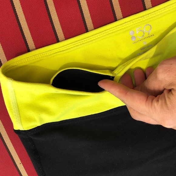 Carbon38 Splits59 Colorblock Workout Leggings M - Picture 10 of 12